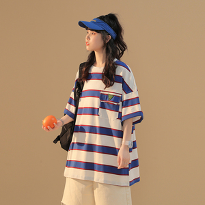 短袖t恤女潮酷学生