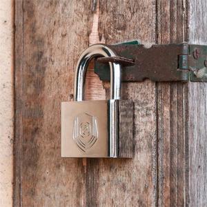 锁子 柜子宿舍学生可爱通用型门锁横开挂锁小头带钥匙个性锁门的