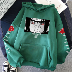 火影忍者同款晓组织衫日本动漫衣服二次元copy服装红卫衣sl连帽