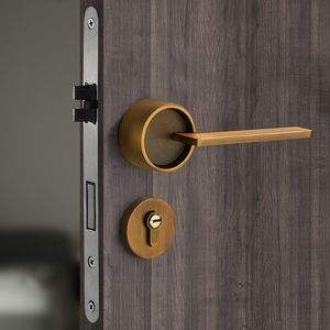 分体门锁家用通用型卧室静音室内房门锁卫生间厕所实木门把手锁具