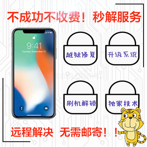 苹果iphoneXS 11 6S 7 6 max 8plus解锁刷机解屏幕ID锁开机密码