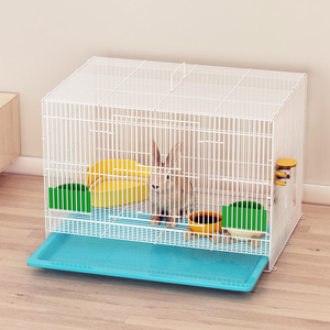 兔笼特大号小兔子笼子荷兰猪豚鼠笼自动清粪仓宠物室内家用兔窝屋
