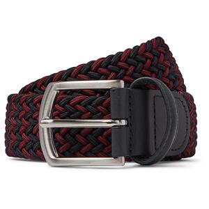 andersons 男编织松紧皮革腰带(两条装)nap/net-a-porter颇特