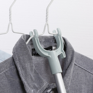 家用撑衣杆伸缩杆衣服干子衣叉架加长宿舍衣丫挑杆服装店晾衣杆叉