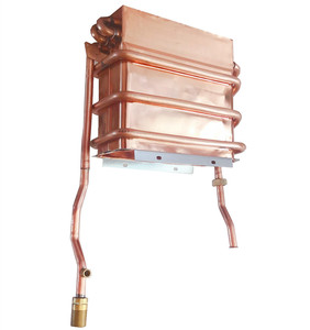 燃气热水器通用型无氧铜水箱长四排短四排热交换器10升12升8升