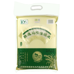 精选马坝油粘米5kg10斤大米 广东正宗地理标志产品 食用米饭香软