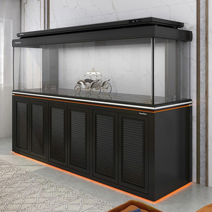 5/2/3米办公室龙鱼缸免换水hwg