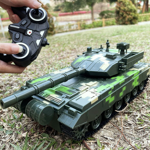 超大号遥控坦克可开炮对战充电动儿童大炮玩具履带式男孩汽车模型