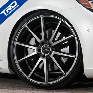 tro锻造轮毂适配奔驰c43 e55宝马3 5系奥迪a5 a7野马领克03捷豹xe