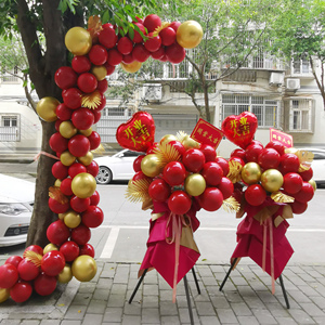 开业拱门花篮