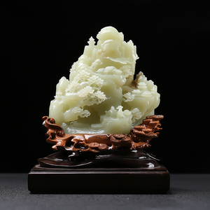 和田黄玉摆件