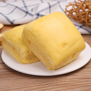 玉米方糕发糕手工米面点粗粮馒头点心速冻面点半成品营养家用早餐