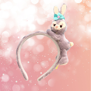 星黛露发箍毛绒玩具duffy系列头箍发夹雪莉玫公仔达菲熊生日礼物