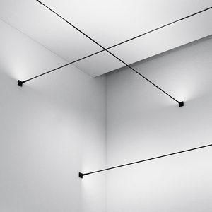 磁吸轨道灯流星线性灯家用天际线形灯客厅过道背景墙线条灯钢带灯