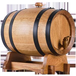 外贸工厂 3l升橡木桶酒桶无胆烘烤oak barrel白兰地葡萄酒桶木桶