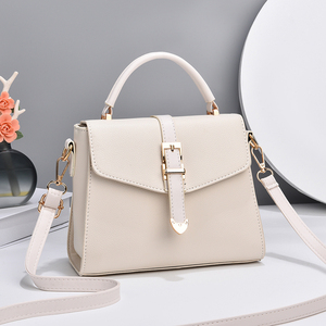 意尔康真皮女包包百搭斜挎包手提单肩包女生小方包轻奢小众手拎包