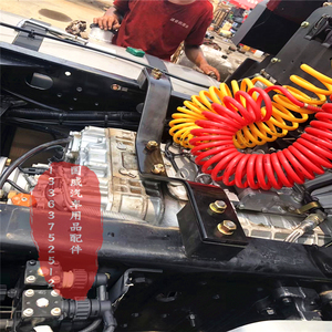 适配解放j6悍v375天v430变速箱吊架钢板jh6发动机吊梁改装托架2.