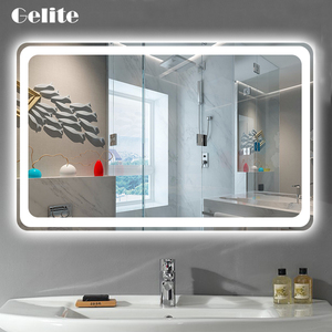 卫生间洗手间浴室镜子led带灯壁挂防雾厕所发光镜智能镜子触摸屏