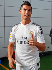 1415皇马主场球迷版长袖球服短袖套装7号c罗19号莫德里奇10号j罗