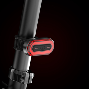 自行车尾灯USB充电骑行安全尾灯山地车尾灯夜骑警示单车配件装备