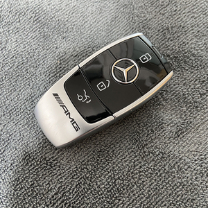 适用于奔驰amg gt50 c63 e s级glc/s 老改装替换新款原厂钥匙外壳