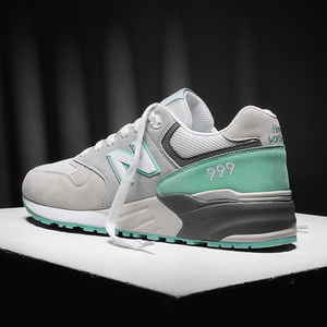 官方旗舰店官网正品男鞋nb999樱花系列运动鞋绿浪新百伦威跑步鞋
