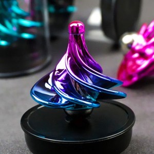 风动念力指尖陀螺抖音同款空气动力黑科技反重力创意玩具解压神器