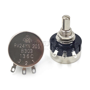 RV24YN20S B303 30K单圈碳膜电位器 可调电阻 变频器调速开关旋钮
