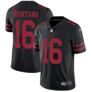 NFL球衣旧金山49人队San Francisco19#13#16号Montana刺绣球服T恤