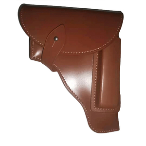 战凯马卡洛夫黄牛皮腰部手枪套 现货训练手枪包