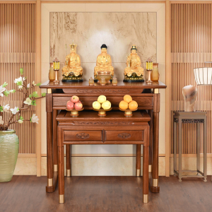 花梨全实木供桌简约佛桌家用神台柜客厅佛龛佛像中堂供台观音神龛