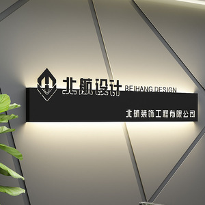 logo字形象墙