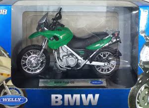 welly 1:18 宝马 bmw f650 gs 跑车 机车 合金金属摩托车模型