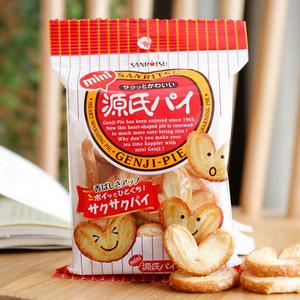 日本三立源氏蝴蝶酥提子味千层酥饼干糕点进口休闲网红零食礼包
