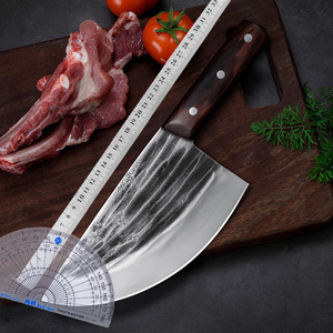 德国手工锻打卖肉专用猪肉分割剔骨屠杀剔肉杀猪切肉屠夫锋利尖刀