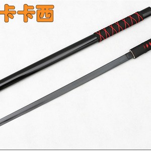火影忍者武器旗木卡卡西暗部佩刀动漫cos道具玩具模型周边未开刃