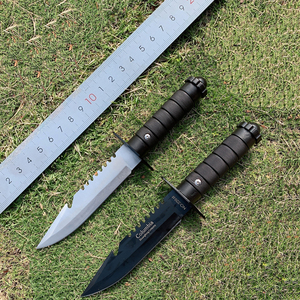 瑞士军士刀正品刀具防身冷兵器印第安军用逆刃非弹簧三棱刺刀匕手