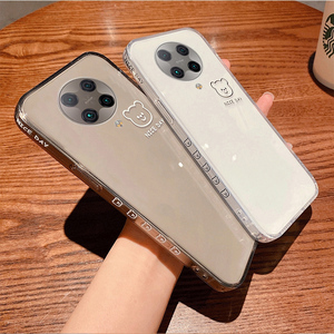 直边透明小米红米k30pro手机壳软胶防摔外壳redmi全包镜头保护套k30