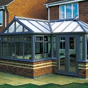 海螺铝合金阳光房定制花园露台断桥铝门窗封阳台楼顶别墅玻璃房