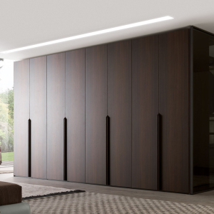 原木色衣柜门定做