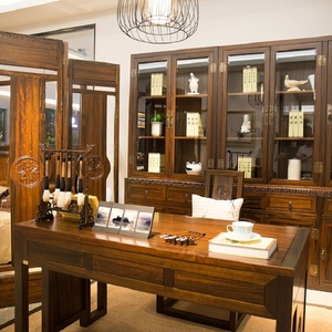 南洋胡氏檀悦三门书柜实木书房办公室红星美凯龙石家庄方北商场