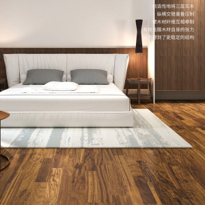 圣象地板三层实木复合赛鞋木豆耐磨环保地板ky9901铂金1号店同款