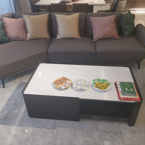 欧派全屋定制客厅克里斯系列转角沙发布艺沙发定金