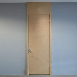 三力威实木门卫生间门卧室门室内门厕所门实木纹理含门套qmj211