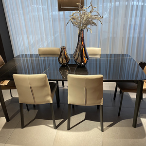 furton非同 高端轻奢现代半岛铁盒系列餐桌椅 定金