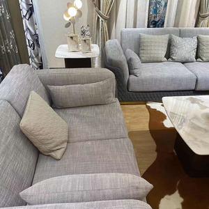 志达家居布艺沙发客厅现代轻奢极简大小户l型组合抑菌防污沙发