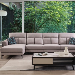 芝华仕格调布艺沙发纳帕皮现代简约温馨舒适高弹海棉贵妃gdq8702