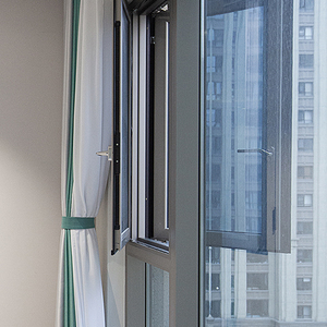 极景门窗静音铝合金门窗定制封阳台防盗隔音窗户断桥铝定制阳光房