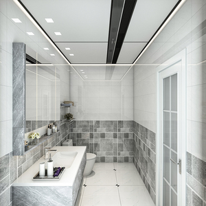 法狮龙集成吊顶大板吊顶铝扣板全套厨房卫生间蜂窝大板