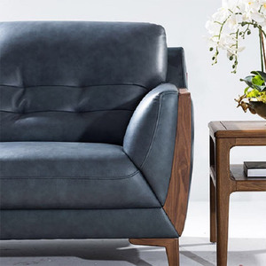 顾家家居东方雅致真皮沙发组合头层牛皮客厅家居大小户型8093